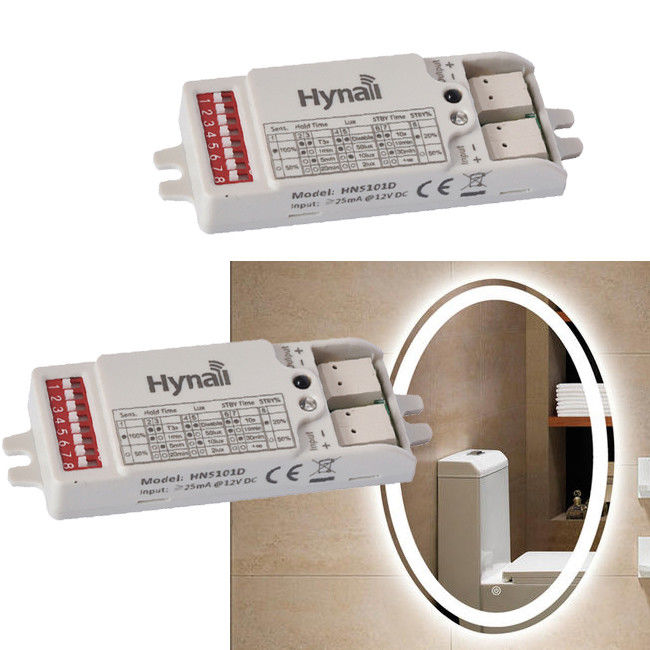 Intelligent mirror sensor 1 10v dimming 5.8GHz microwave motion sensor