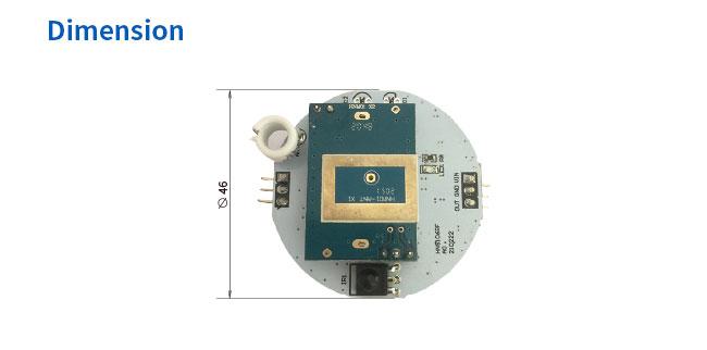 HNS106RF Small Size Microwave Motion Sensor Daylight Monitoring RF 50mA