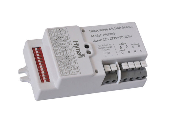 120-277v Input Microwave Motion Sensor Module Switch 1-10v Dimmable HNS203
