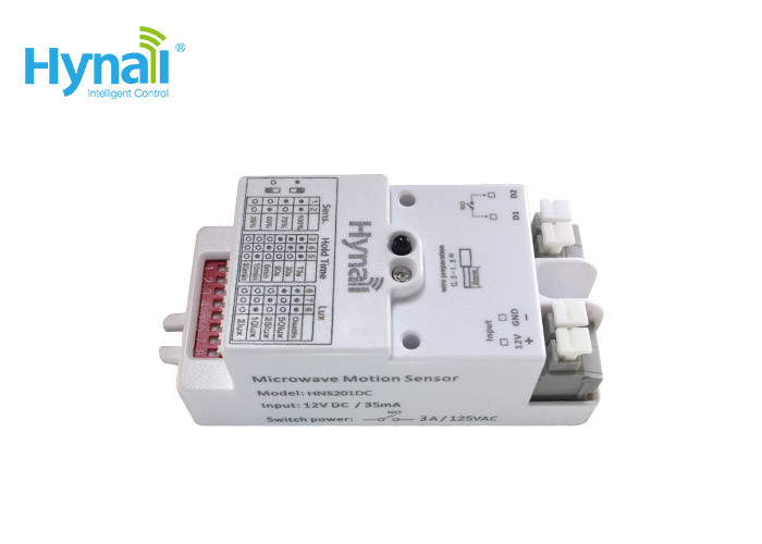 HNS201DC Microwave Motion Sensor Switch Dry Contact On Off Function DIP