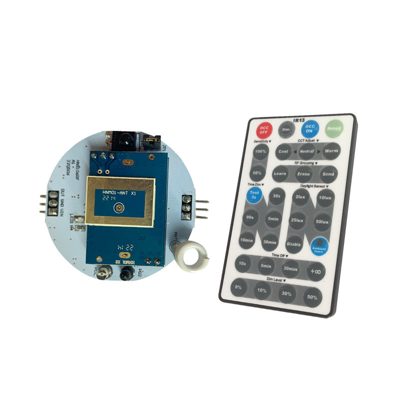 Small Size Wireless Motion Sensor RF Grouping Easy Operation For