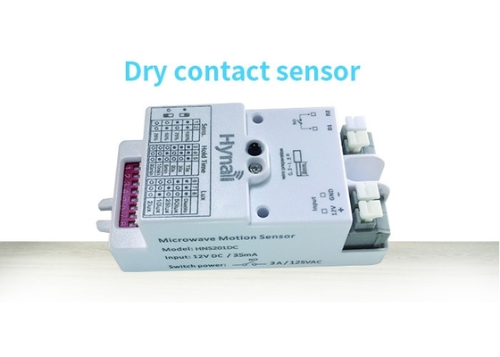 HNS201DC High Frequency Motion Detection Sensor 12V DC Input Dry Contact Output