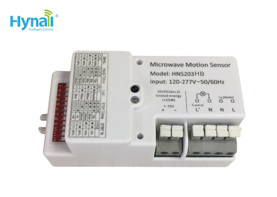 DIP Switch High Bay Motion Sensor 1-10v Dimming HNS203HB 12m Mounting